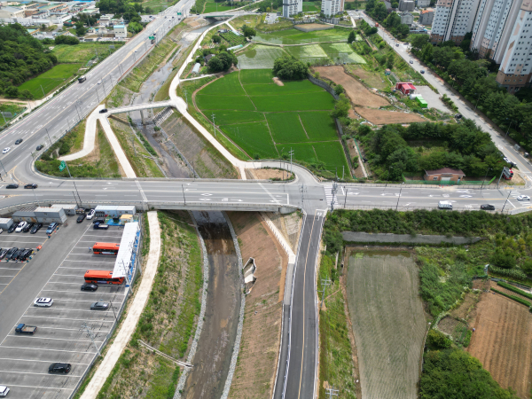 공주시 중산천 정비사업