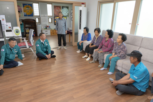 최원철 시장 여름철 폭염 대비 주요 사업 현장 점검