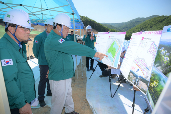 28일, 여름철 풍수해 대비 점검에 나선 최민호 시장
