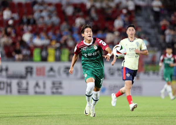 김천전 윤도영 선수