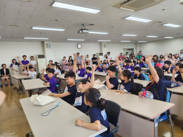 제18회 대전유소년영재캠프 진행 기념사진