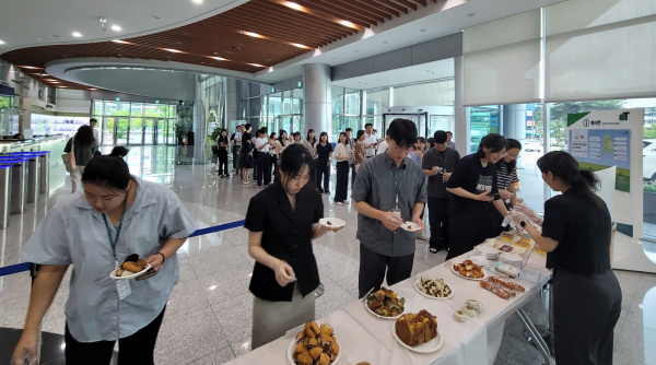 ‘가루쌀 빵지순례’ 홍보 시식회 나주 행사 현장