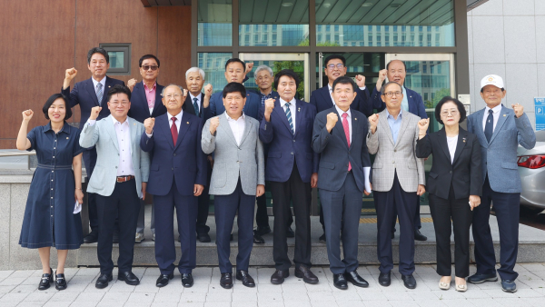 제12대 후반기 의장단 주요기관 방문(충남노인회 방문)