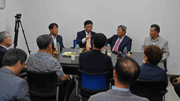 영농조합법인 산정푸드 방문 현장사진