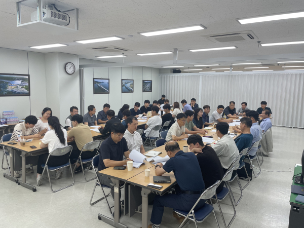워크숍 전경 (호남본부 교육장)
