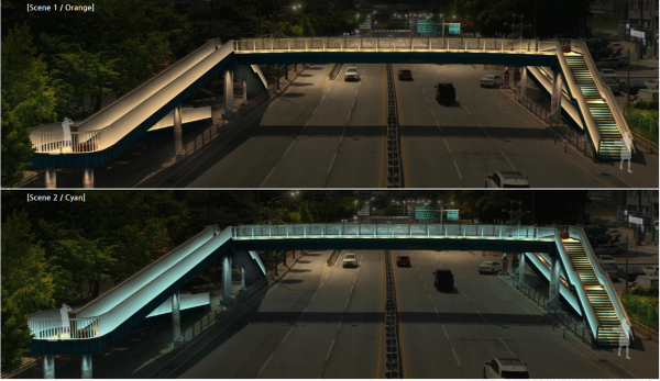 터미널 육교 조감도