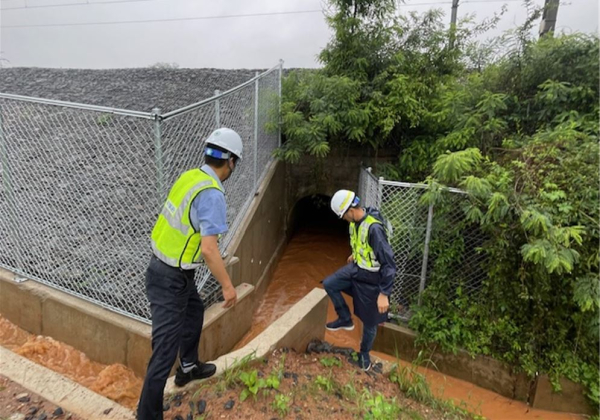 호남고속선 익산~광주송정 간 수해복구 현장 배수상태 등 집중점검 시행 (7.10)