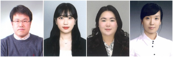 (왼쪽부터) 건설정책과 강정모 팀장, 우수 미래전략과 연세영 주무관, 장려 문화체육과 이은희 주무관, 으뜸 공무원 재무과 이남경 주무관