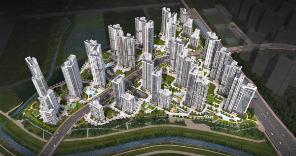 힐스테이트 도안리버파크 조감도