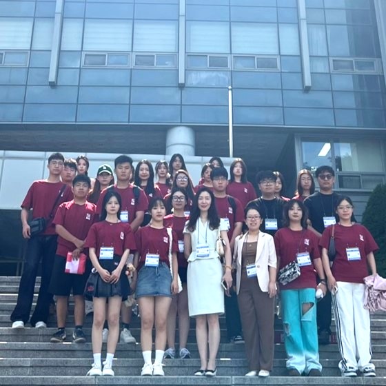 하북과기대 단기연수단 진행 단체사진