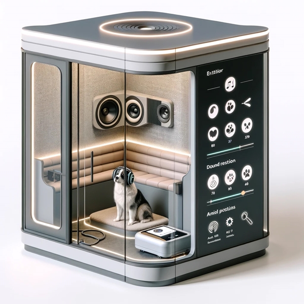 동물청력검사부스 애니체크 조감도