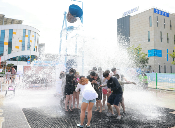 보령머드축제 개막식 모습