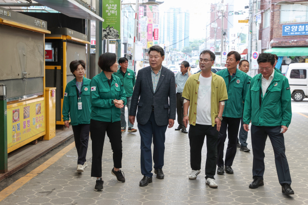 오영주 중기부 장관 당진 방문