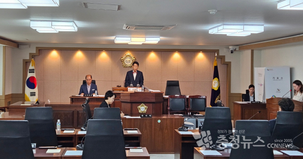 24일 열린 제9대 대전시 대덕구의회 의장단 선거<br>