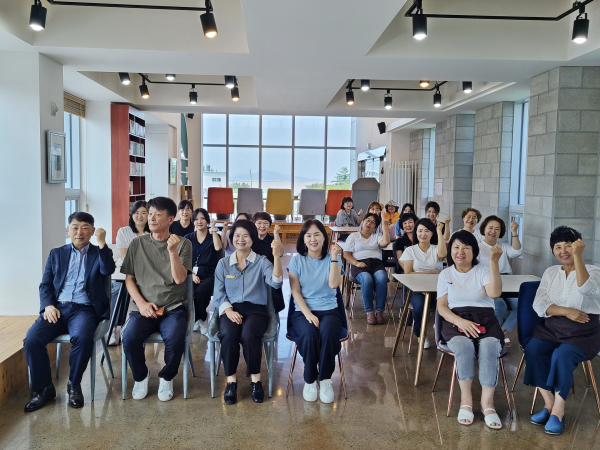 콩카페 개소식 모습