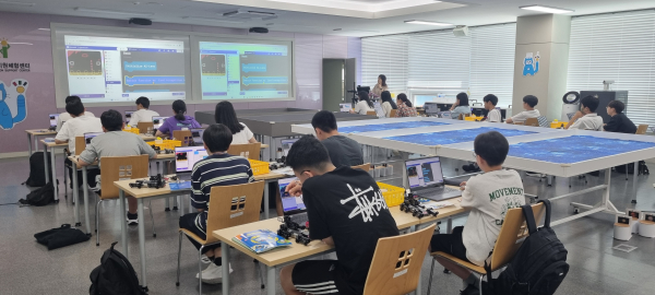 2024년 AI 교육 학생 캠프 운영 모습