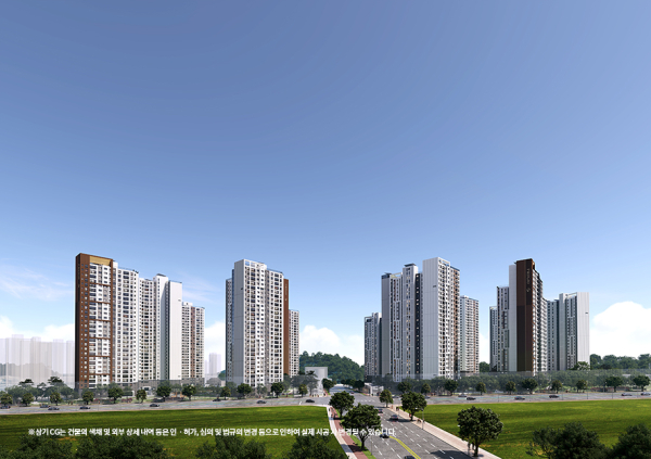 ‘도안 푸르지오 디아델’  주경 투시도