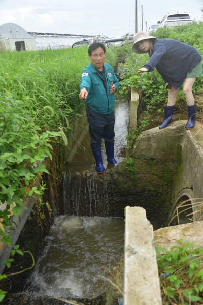 부적면 수해현장 찾은 조용훈 의장