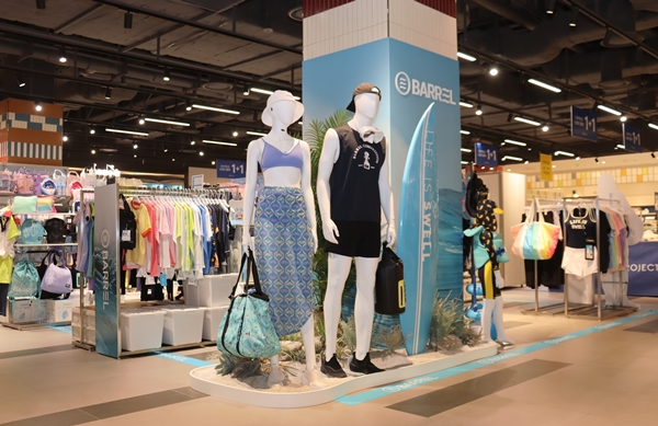 대전신세계 내 배럴 매장 / 대전신세계 제공