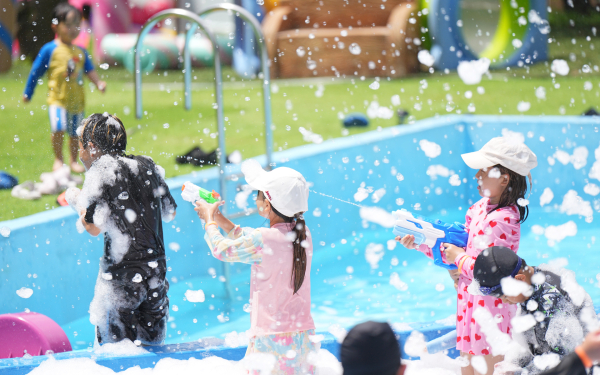 ‘2024 희망나눔 캠프’ 물놀이 진행 모습