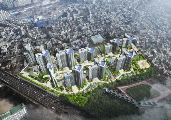 KT대전인재개발원 공동주택 신축공사 조감도