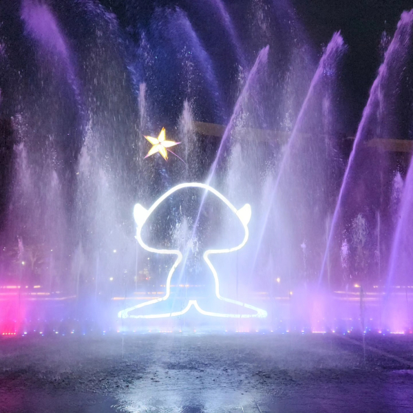 대전 한빛 맥주축제 ‘비어게인 2024’가 진행되는 대전과학공원 한빛탑광장 모습.