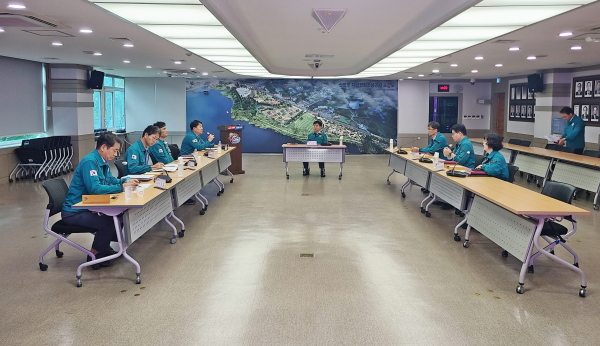 을지연습 준비상황 보고회 개최 사진