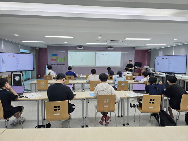 ‘2024년 제6회 학생 창의융합 SW·AI 코딩교실’ 운영 모습