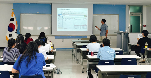교육행정직 신규 공무원 직무연수 운영 모습