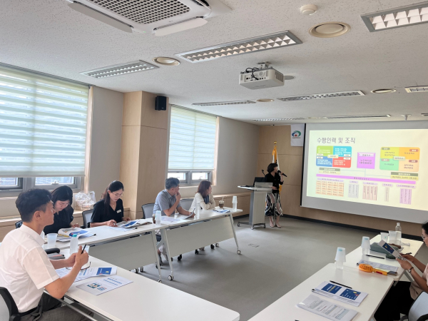 ‘노인의료·돌봄 통합지원 시범사업’ 벤치마킹 방문 모습