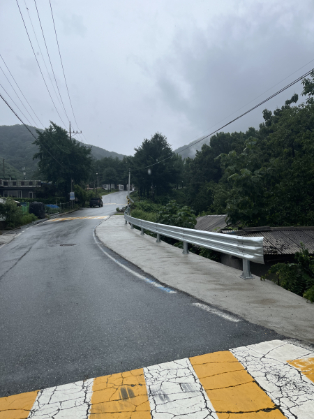 진입로 확장으로 더욱 편리해진 대전교육연수원