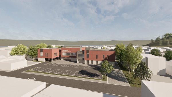 홍성군 갈산면 신청사 조감도