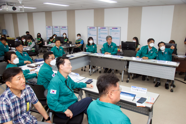 2024 을지훈련 종합상황실 격려 방문