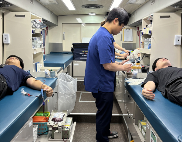 ‘생명 나눔 헌혈 행사’ 열어 헌혈 캠페인 진행