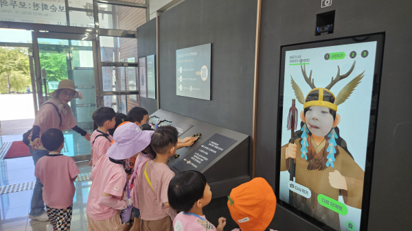 국보순회전(농경문청동기 특별기획전시) 행사 모습