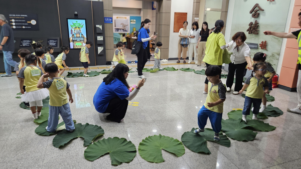 국보순회전(농경문청동기 특별기획전시) 행사 모습
