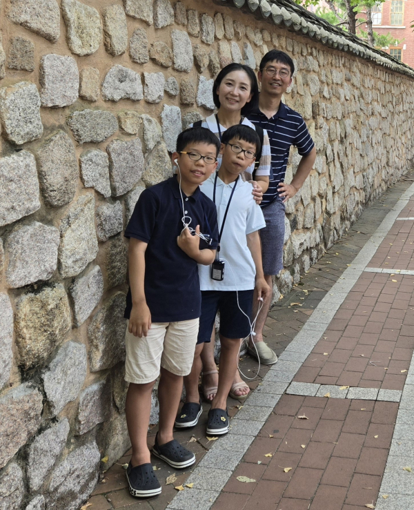 농촌유학 2학기를 맞이하고 있는 종혁 종훈이네 가족