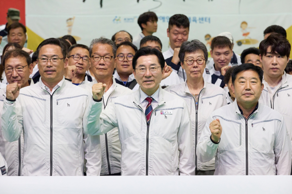 ‘제30회 충남장애인체전’ 선수단 출정식 모습