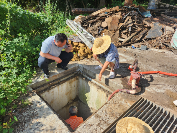 환경오염행위 특별 점검 모습