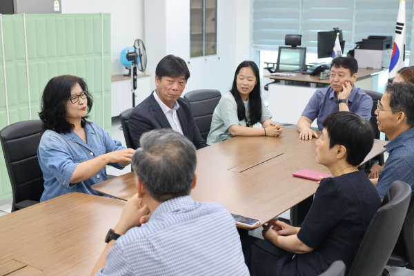 9월 개교 앞두고 신창중학교 급식시설 최종 점검 진행