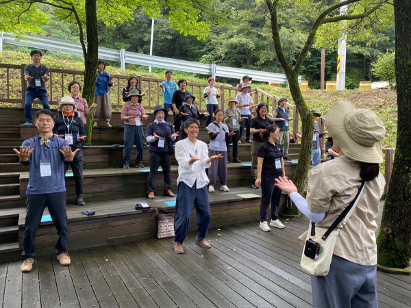 산림복지전문가 전문연수 운영 모습