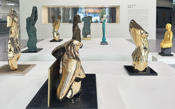 故백문기 작가 기증작품 특별 전시 사진