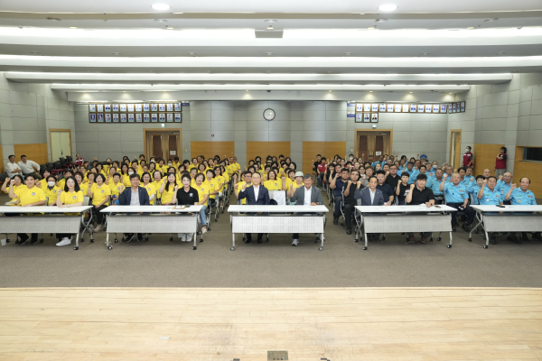 ‘천안흥타령춤축제 2024’ 자원봉사단 발대식 개최 모습
