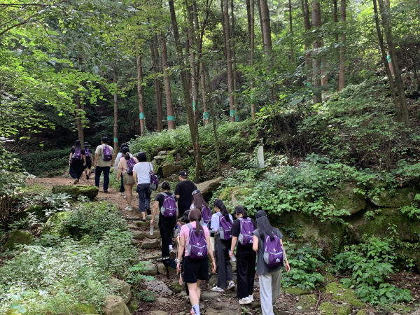 지난달 29일부터30일까지 서울광역청년센터와 함께 1박 2일산림치유 캠프 운영