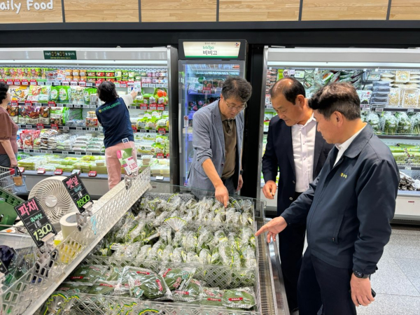 추석 명절 앞두고 식품안전 현장점검 진행 모습