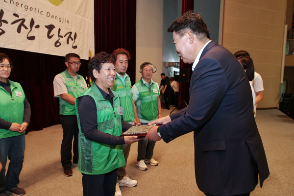 새마을가족 수련대회 개최 모습