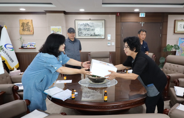 2024 추석 명절맞이 현장 근무 직원 격려 모습