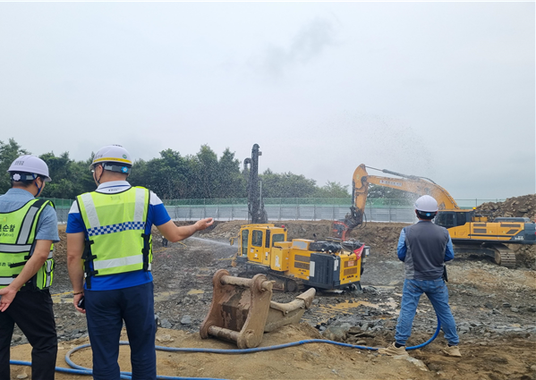 충남지역본부 관내 한 건설현장 안전점검 모습