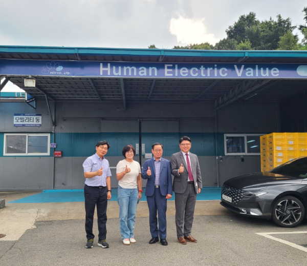 “제2차 세종 미래성장 동행투어” ㈜에이치이브이 방문