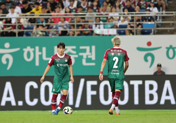 대전하나시티즌 경기 모습